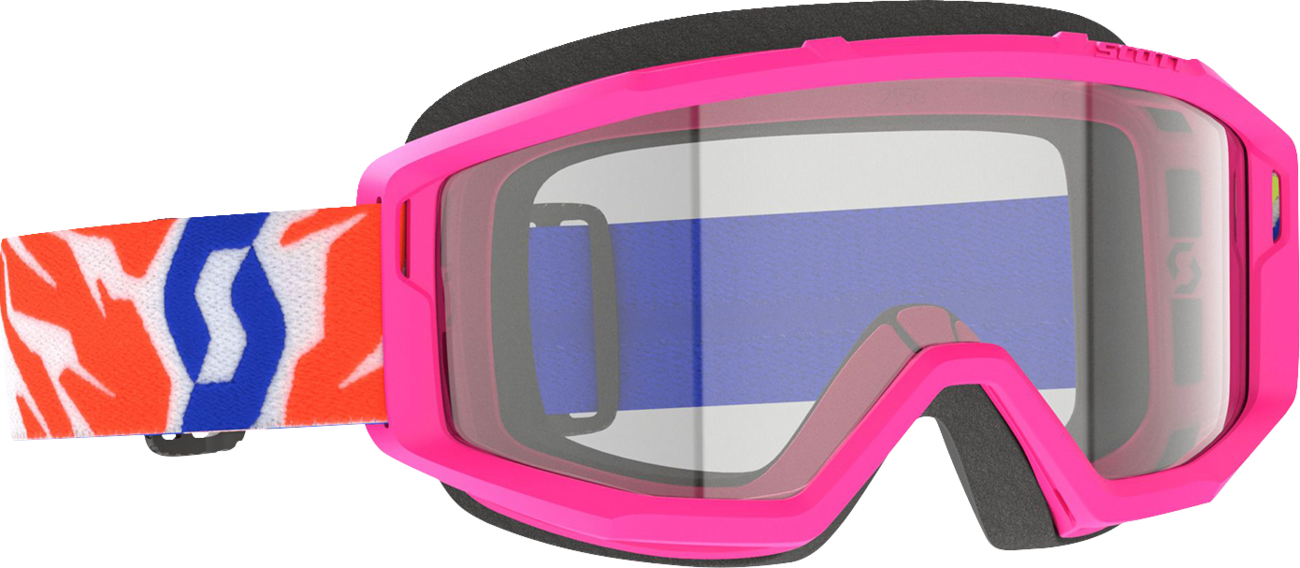 SCOTT Youth Primal Goggle - Pink / Clear Lens 2601-3853
