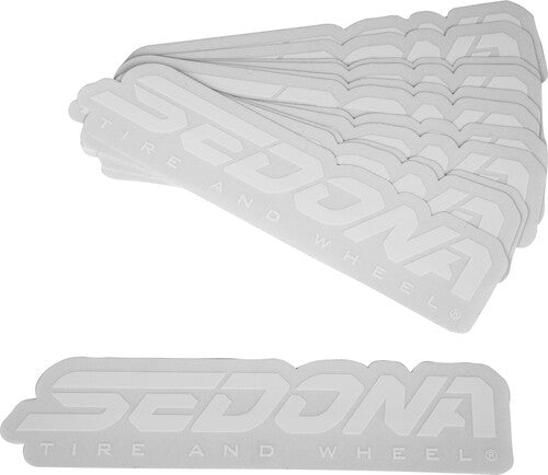 SEDONA Decal/Sticker - SEDONA 20PK WHITE