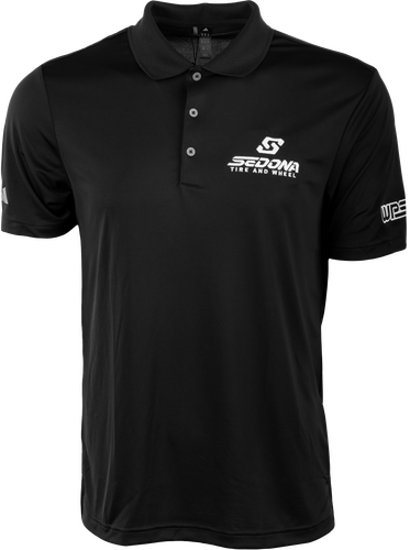 SEDONA POLO BLACK/WHITE 2X