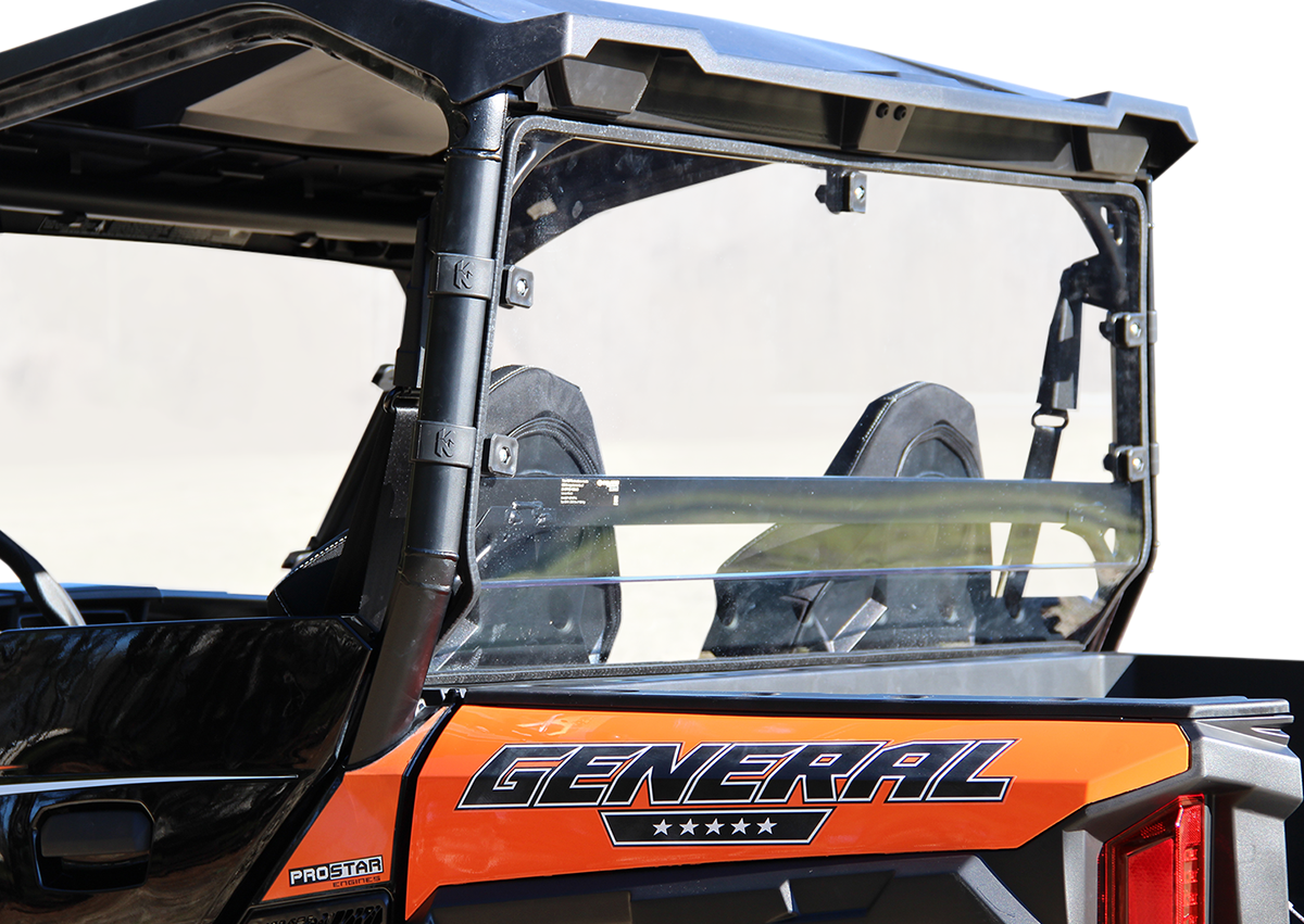 SEIZMIK Rear Dust and Window Panel - Hard Dust Panel / Rear / Polaris / General 0521-1465