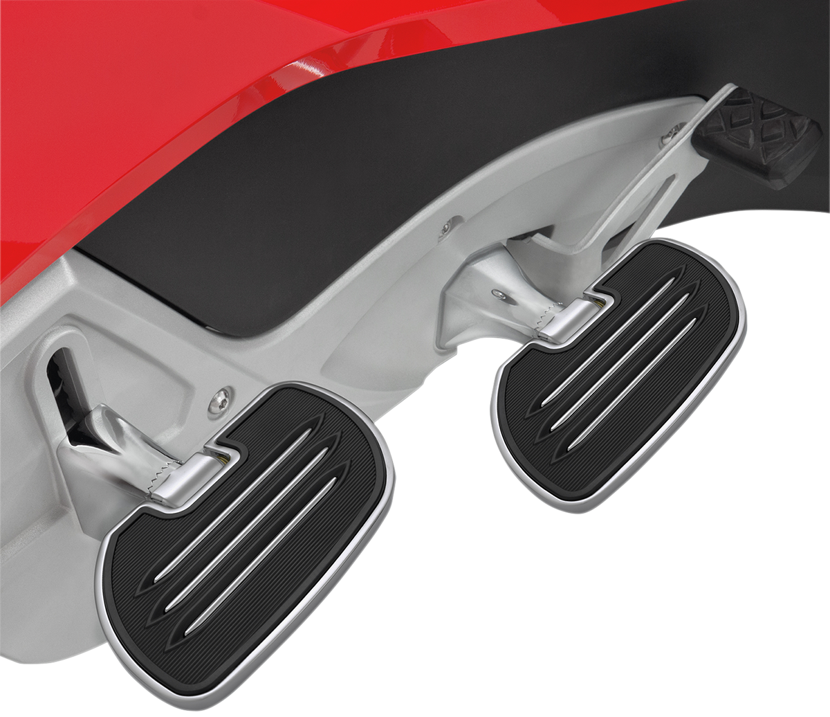 SHOW CHROME Commander Passenger Floorboard - Passenger Floorboards / Black / Spyder RT 1621-0968