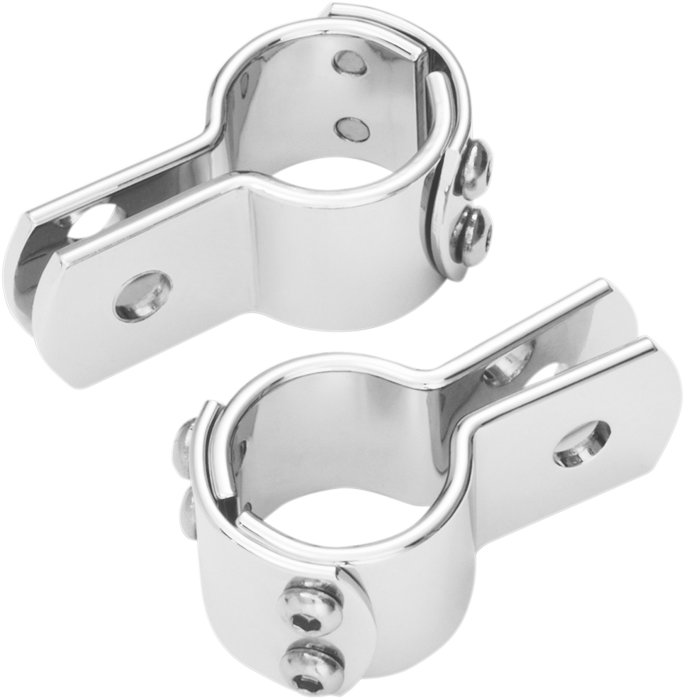 SHOW CHROME Highway Bar Clamp - Clamp / 1-1/4" / Round 1624-0318