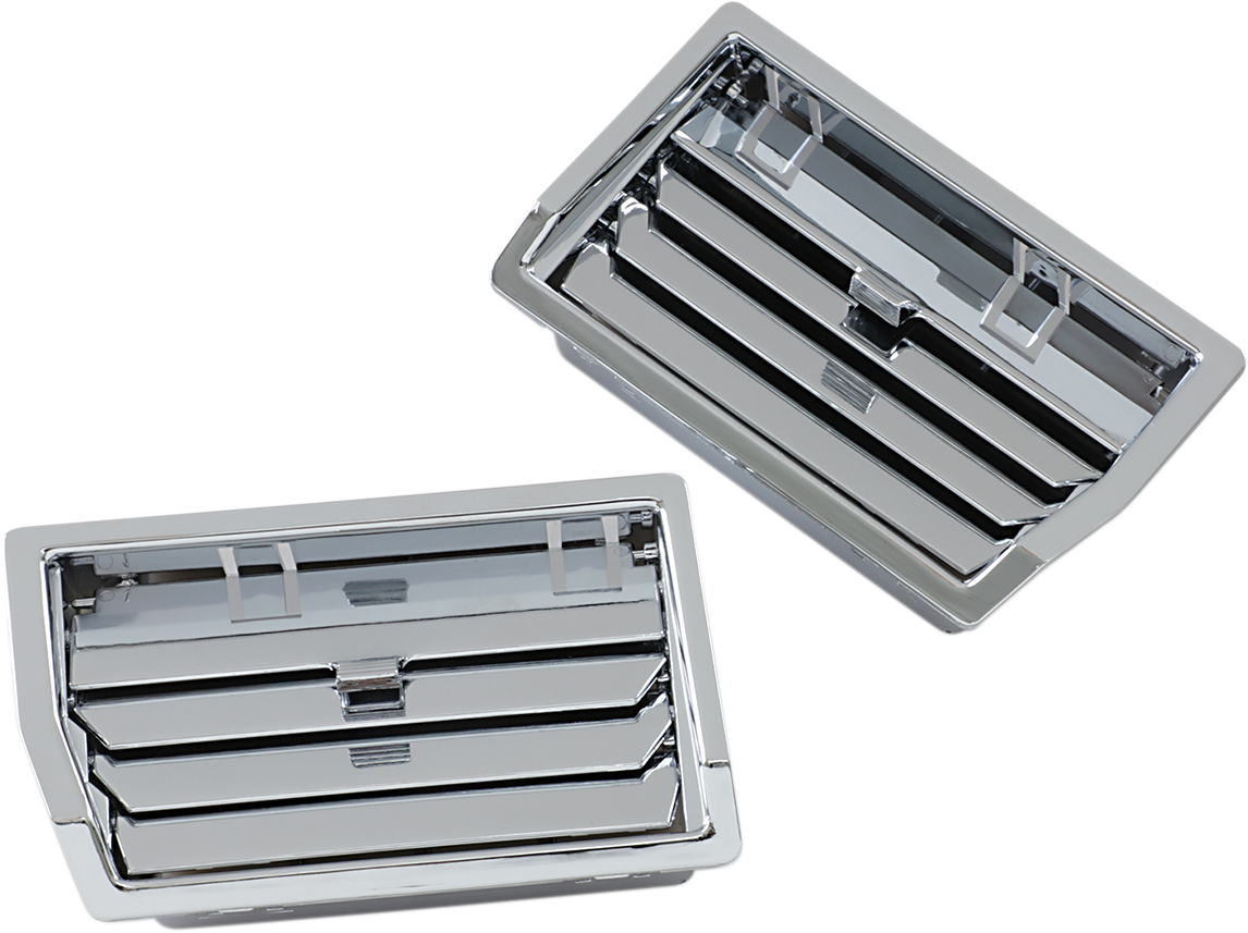 SHOW CHROME Lower Fairing Fresh Air Vents - DS719986