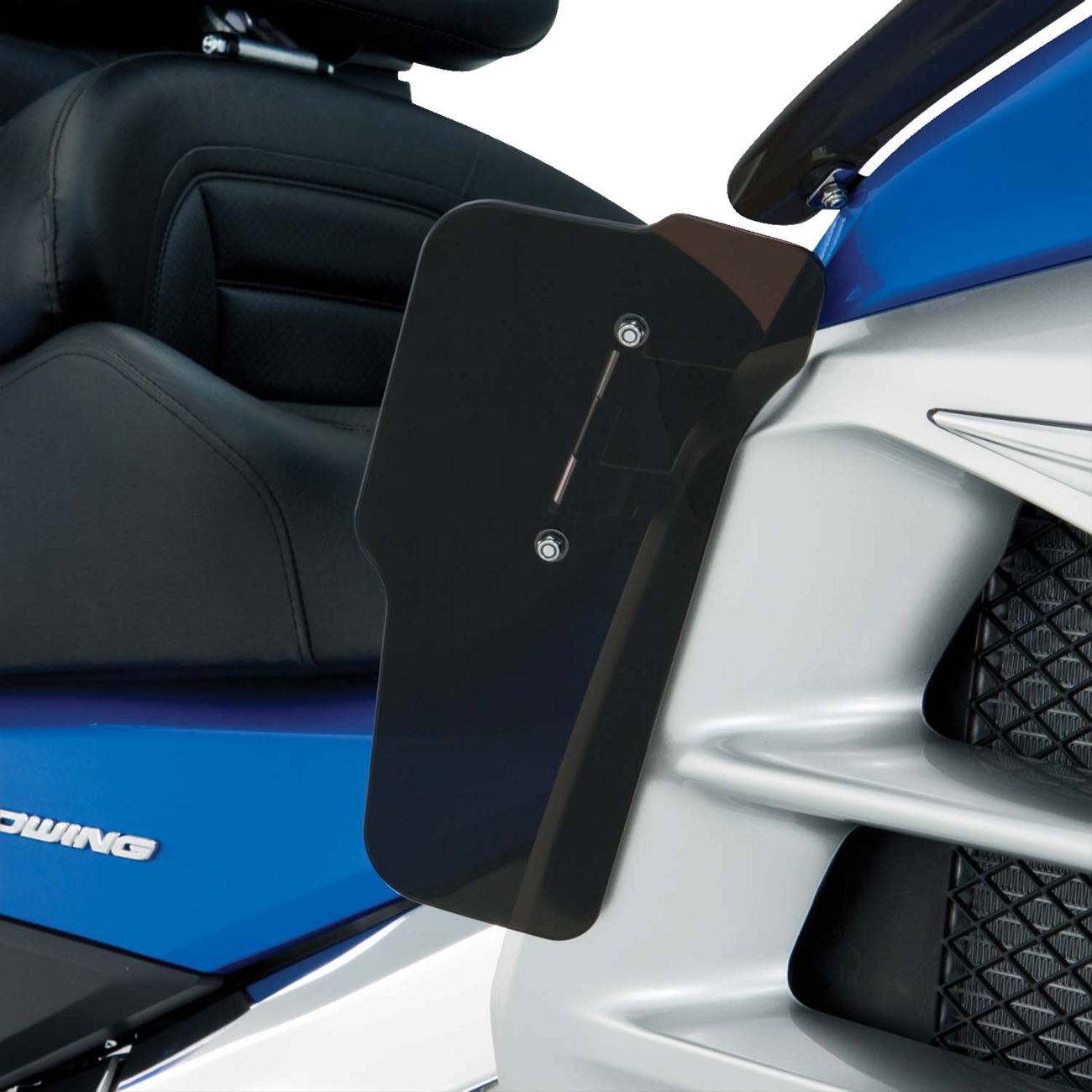 SHOW CHROME Lower Wind Deflectors - Wind Deflector / Smoke / GL1800 2331-0164