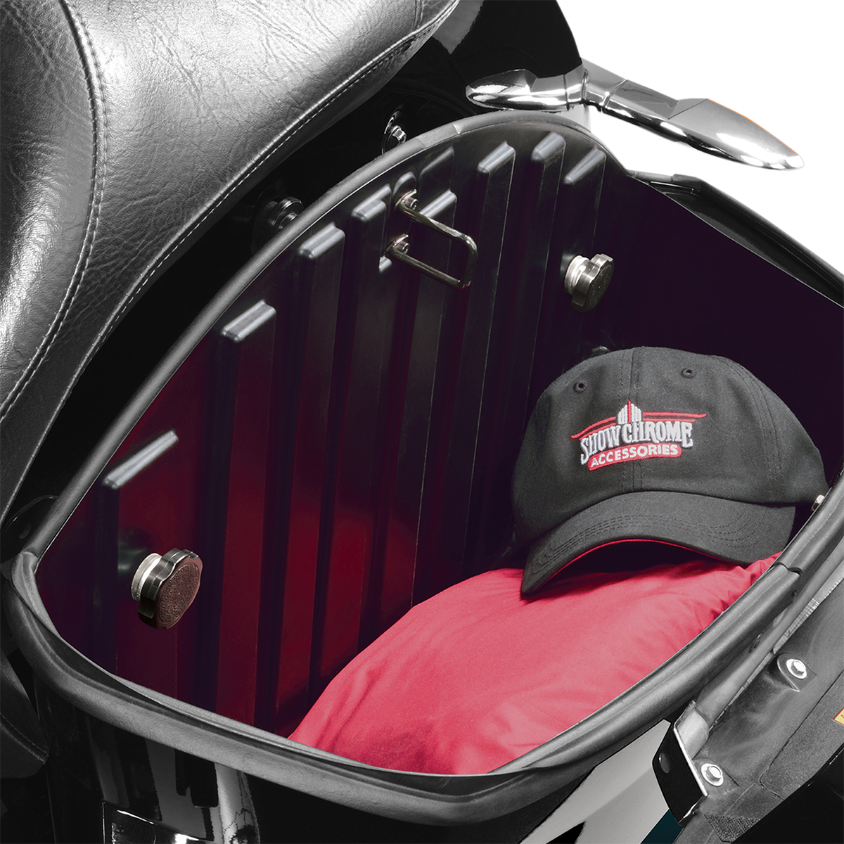 SHOW CHROME Saddlebag Fasteners - HD/Victory '96-'23 2404-0668