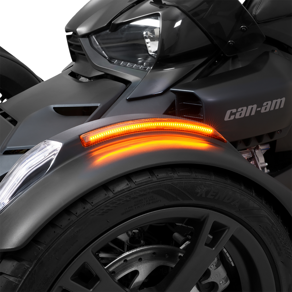 SHOW CHROME Slayer Front Fender LED Light