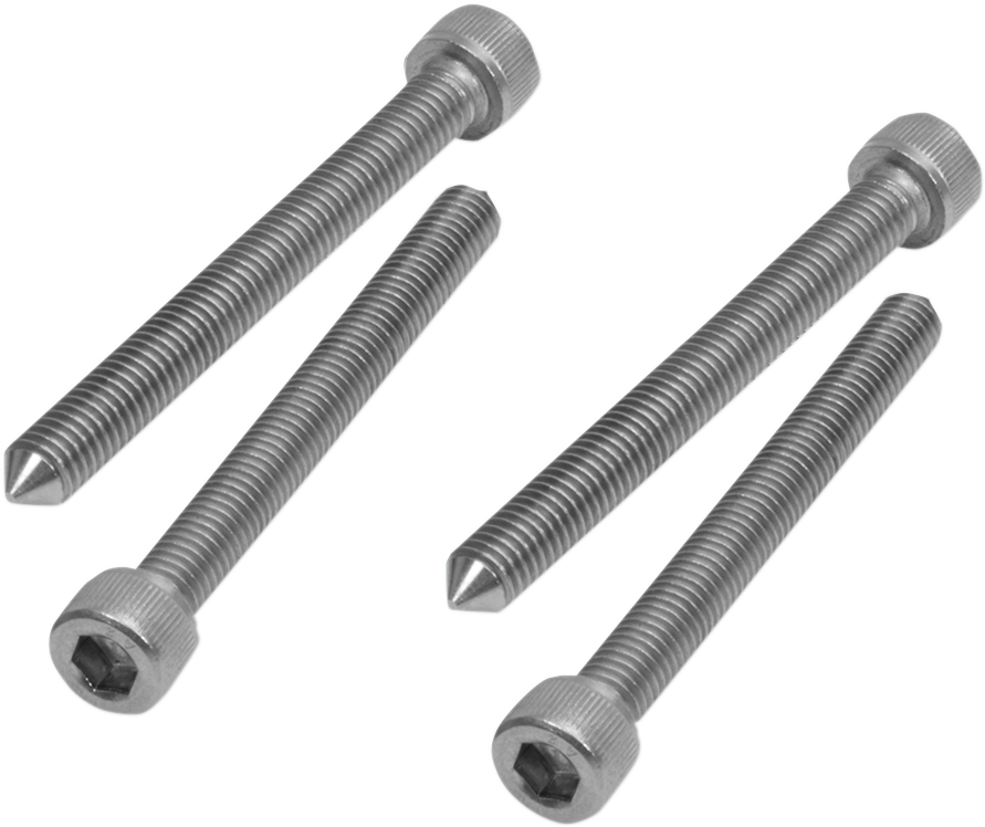 SHOW CHROME Tapered Seat Bolt Set - 0820-0074