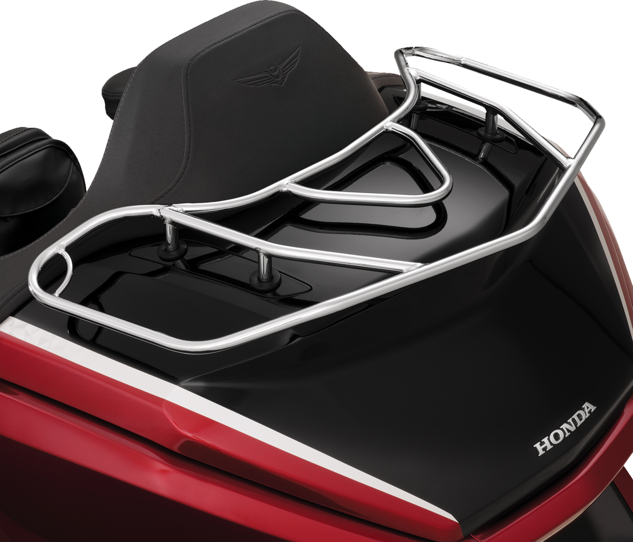 SHOW CHROME Tour Luggage Rack - Luggage Rack / Chrome 1510-1061