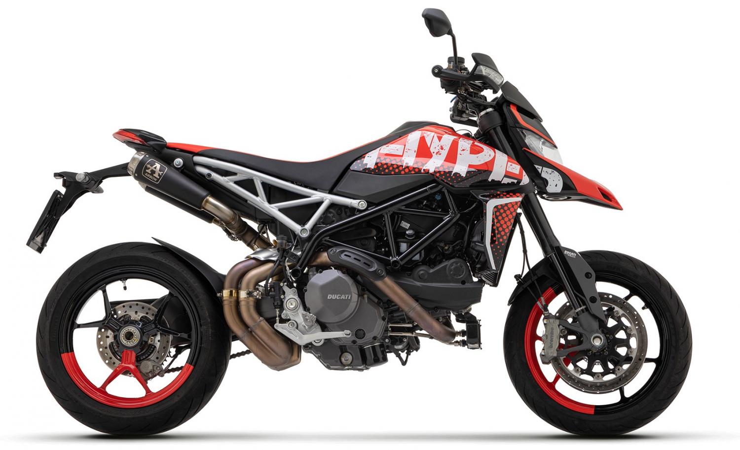 IN STOCK 71707mi Arrow Mid-Pipe Ducati Hypermotard 950 / SP 2019-2023