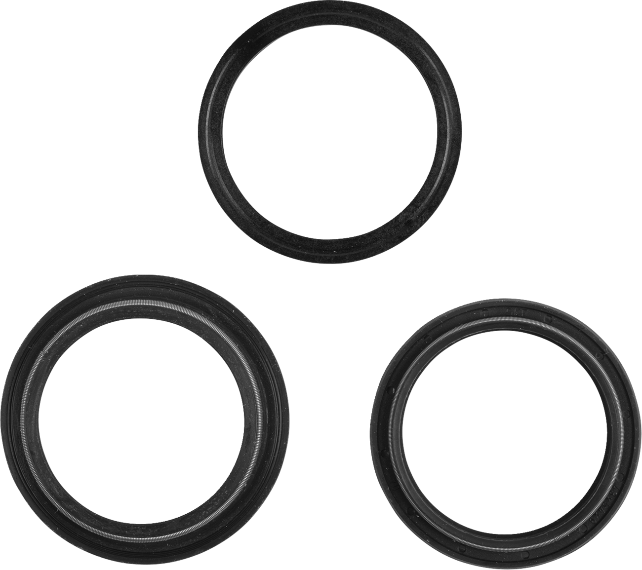 SKF Fork Seal Kit - Fork Single Lip Kit / 43 mm x 54 mm x 9 mm / Black 0407-0867