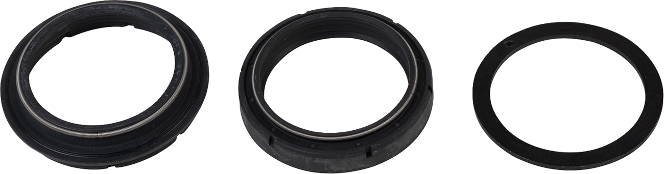 SKF Fork Seal Kit - Fork Single Lip Kit / 43 mm x 55.1 mm x 9 mm / Black 0407-0865