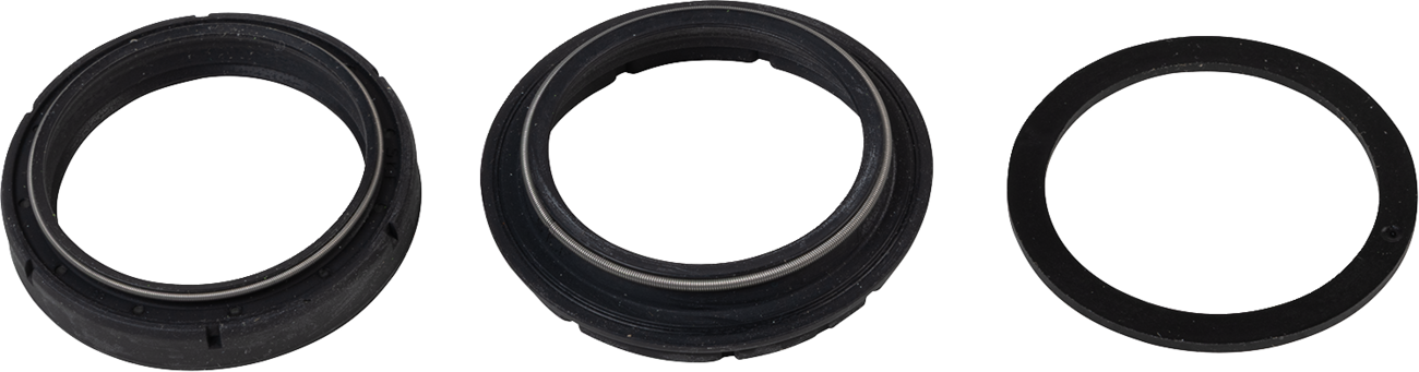 SKF Fork Seal Kit - Fork Single Lip Kit / 43 mm x 55.1 mm x 9 mm / Black 0407-0866