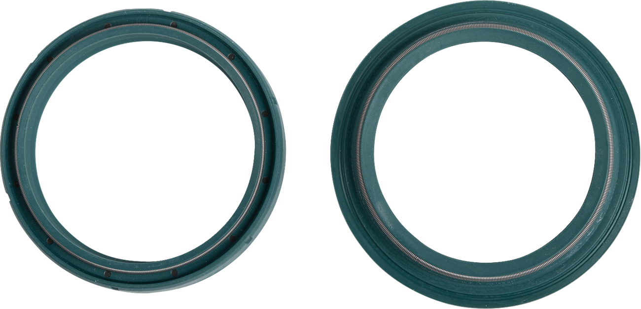 SKF Fork Seal Kit - Fork Single Lip Kit / 49 mm x 60 mm x 10 mm / Green / Heavy Duty 0407-0908