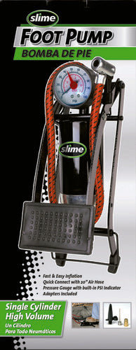 SLIME Tire Repair Foot Pump - 2061-A
