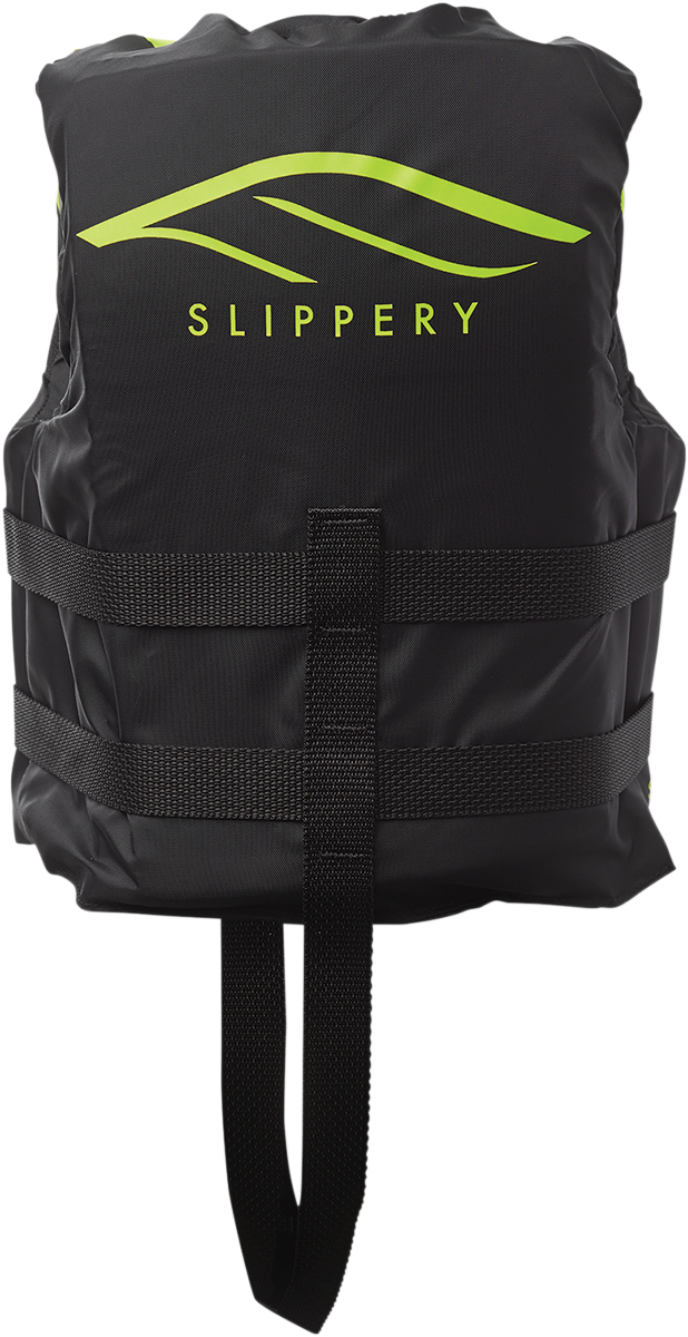 SLIPPERY Child Hydro Vest - Black/Neon Yellow 3242-0067