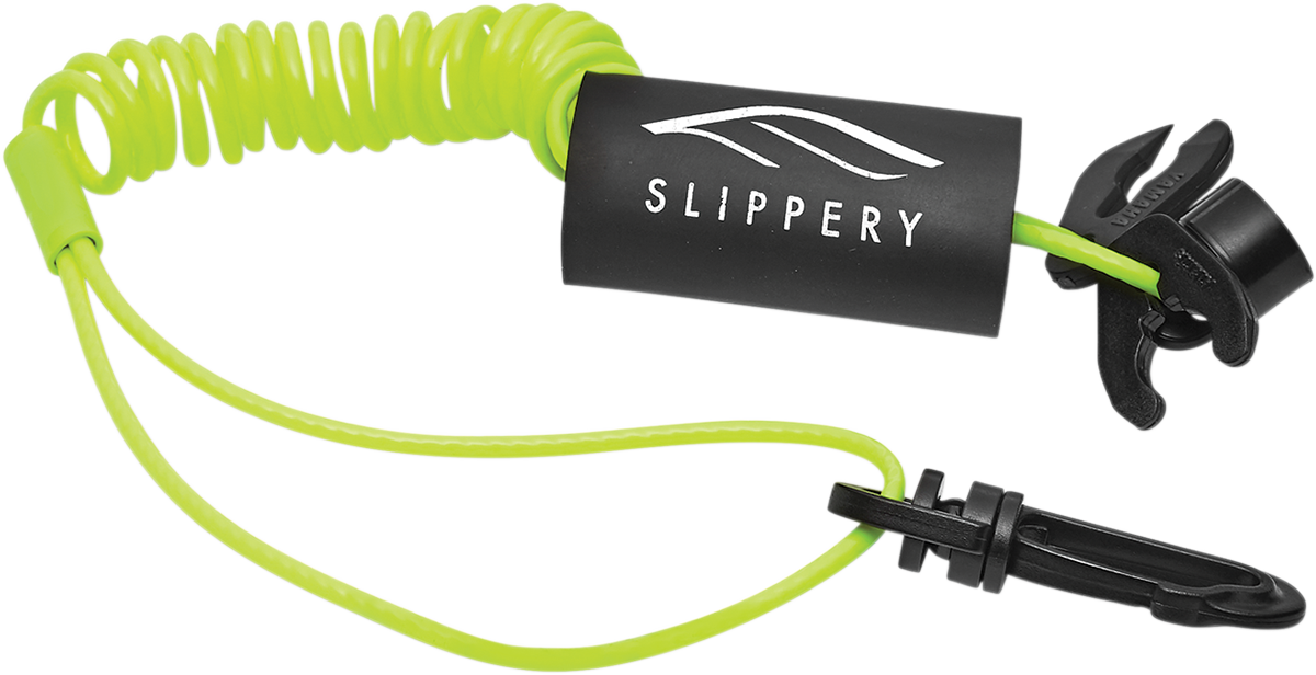 SLIPPERY Kill Switch Lanyard - Lanyard with Snap Hook / Kill Switch / Neon Yellow 4850-0078