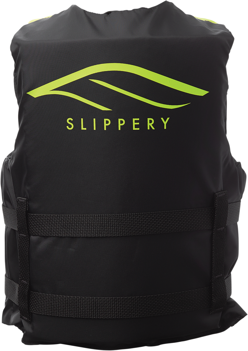 SLIPPERY Youth Hydro Vest - Black/Neon Yellow 3242-0069