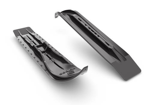 SLYDOG 8" Powderhound Skis - P8XSOLBLK