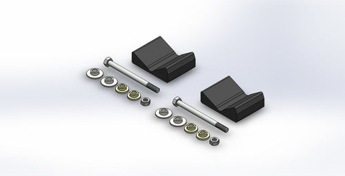 SLYDOG Powderhound Ski Hardware Kit - MKTBRP002