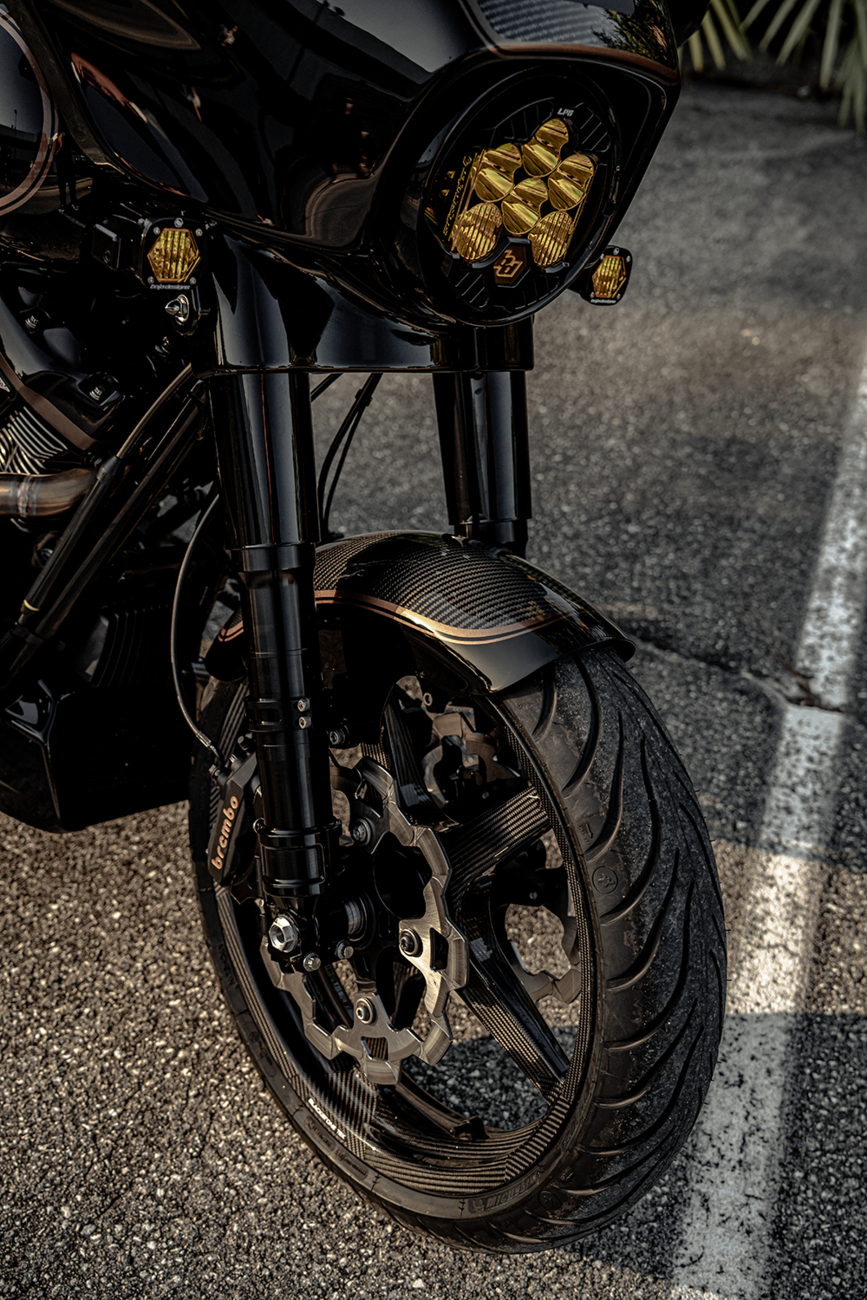 SLYFOX Carbon Front Mid Length Fender