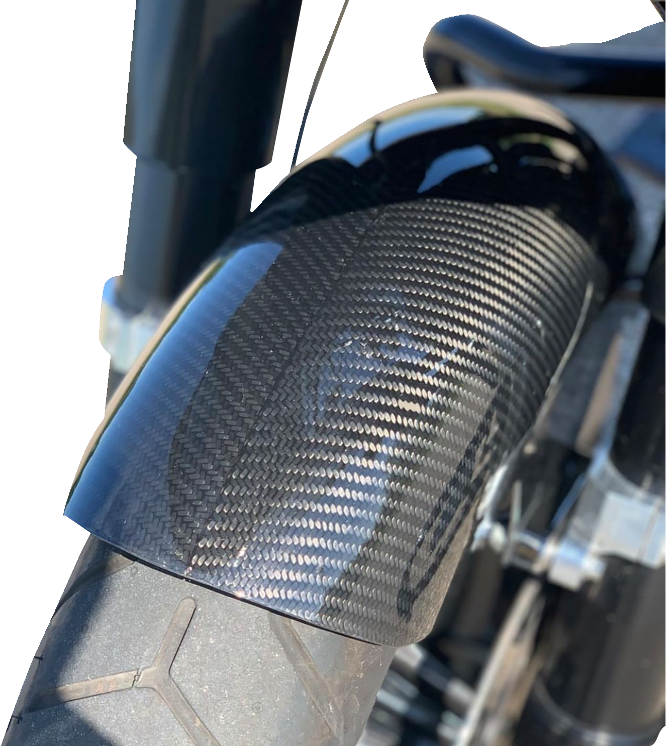 SLYFOX Carbon Shorty Front Fender
