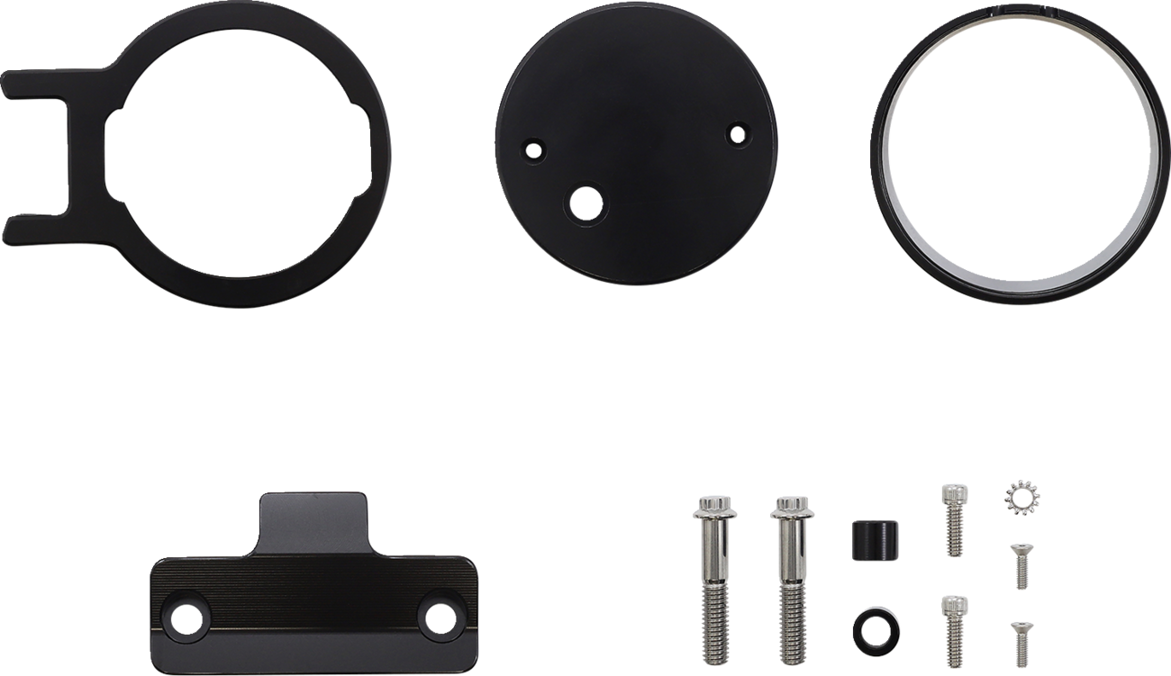 SLYFOX Gauge - Gauge Mount / Single / Black / Dyna 2210-0615