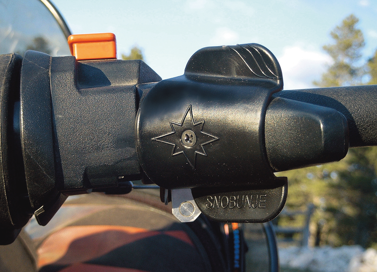 SNOBUNJE INC. Throttle Flare - Black 0632-0149