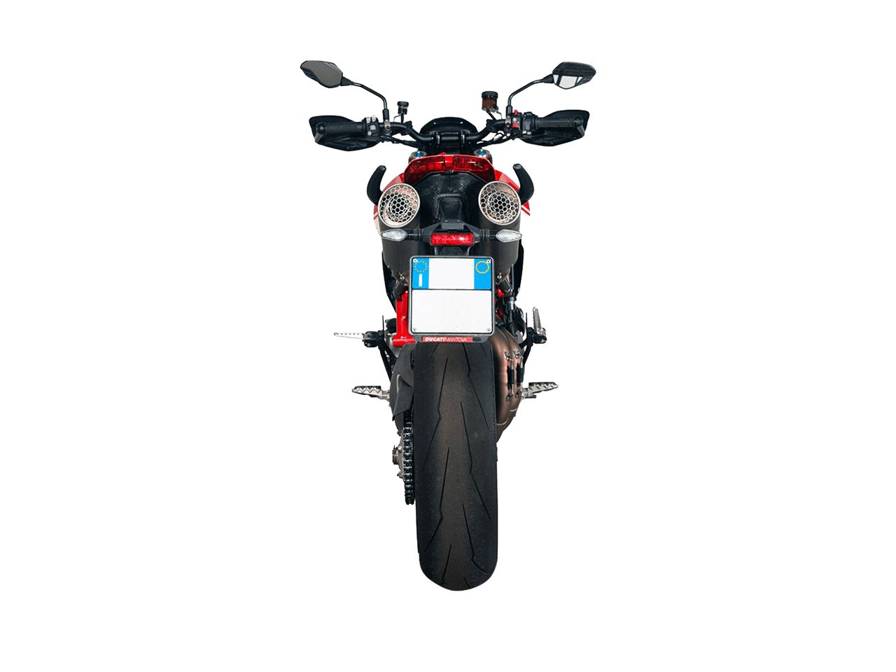 Spark Ducati Hypermotard 950 "Double Grid-O" Semi-Full Exhaust System (2019-2026)