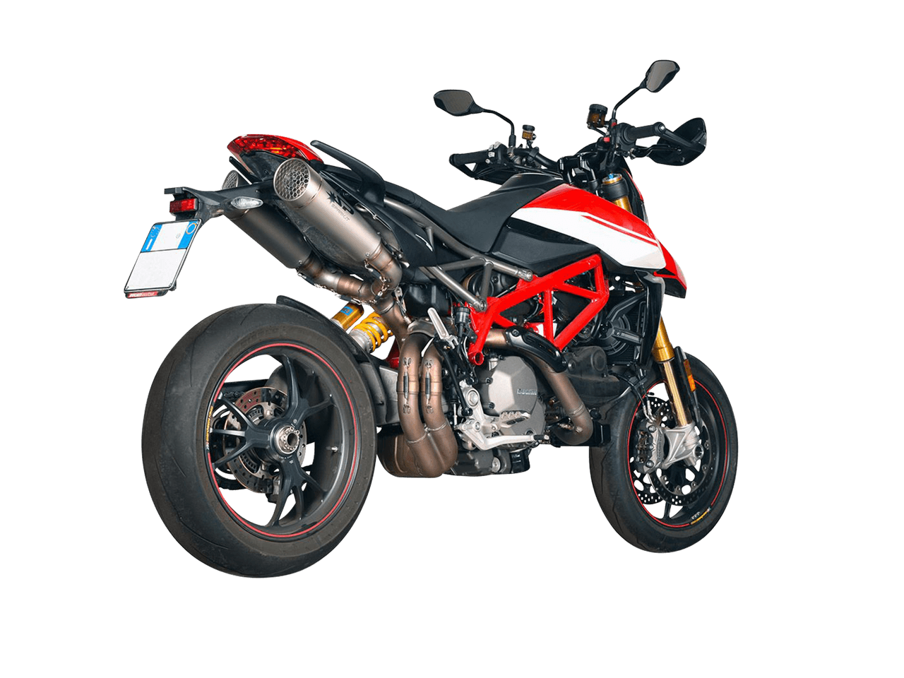 Spark Ducati Hypermotard 950 "Double Grid-O" Semi-Full Exhaust System (2019-2026)
