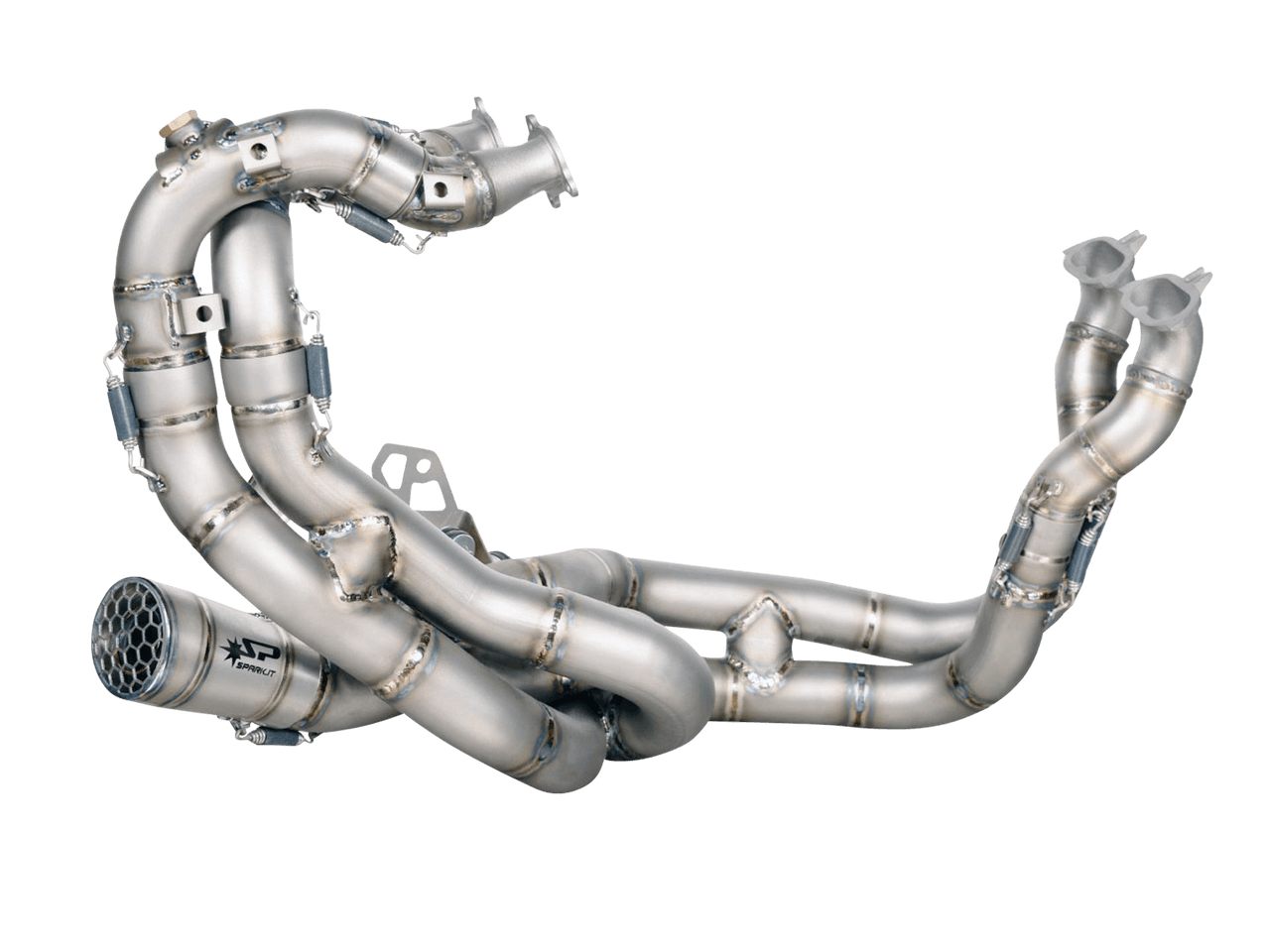 Spark Ducati Panigale V4 S/R Titanium Exhaust System (SBK Replica) (SingleArm Rear 2022-2023)