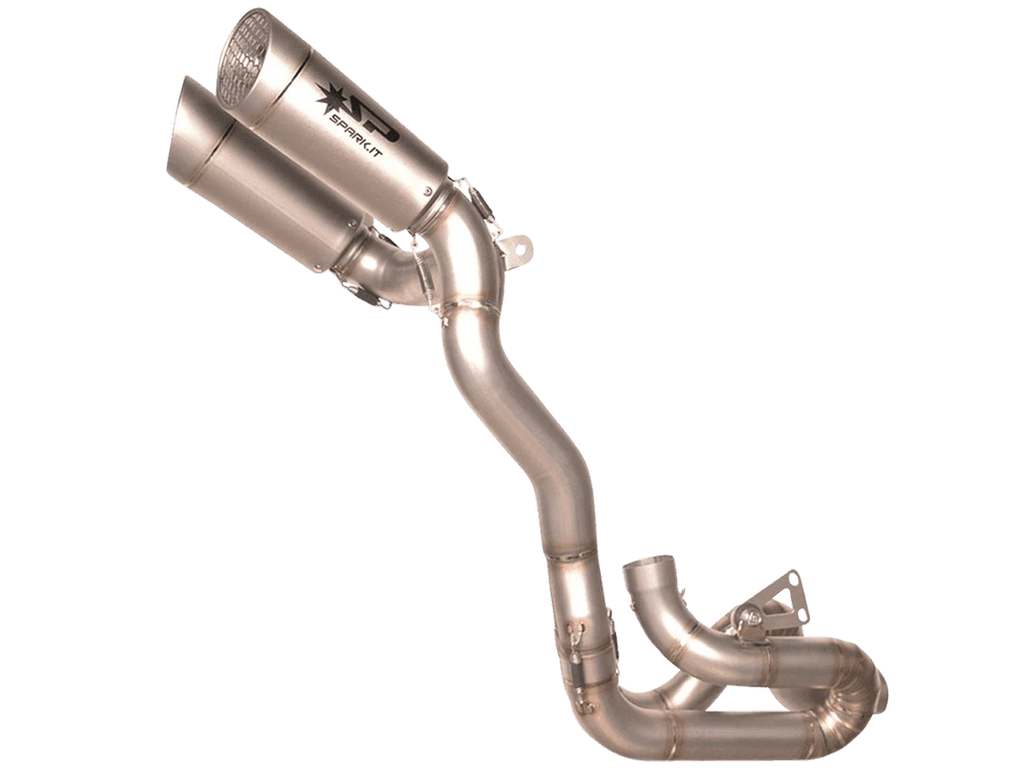 Spark Ducati Panigale V4 S/R Streetfighter "Double Grid-O" Titanium Semi-Full Exhaust System (SingleArm Rear) (Panigale V4 2018-2024 / Streetfighter V4 2020-2024)