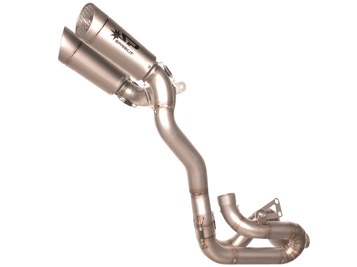 Spark Ducati Panigale V4 S/R Streetfighter "Double Grid-O" Titanium Semi-Full Exhaust System (SingleArm Rear) (Panigale V4 2018-2024 / Streetfighter V4 2020-2024)