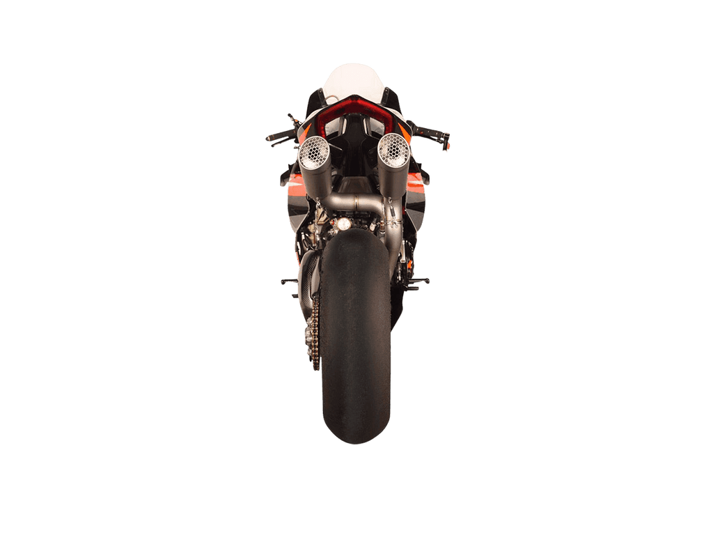 Spark Ducati Panigale V4 S/R Streetfighter "Double Grid-O" Titanium Semi-Full Exhaust System (SingleArm Rear) (Panigale V4 2018-2024 / Streetfighter V4 2020-2024)
