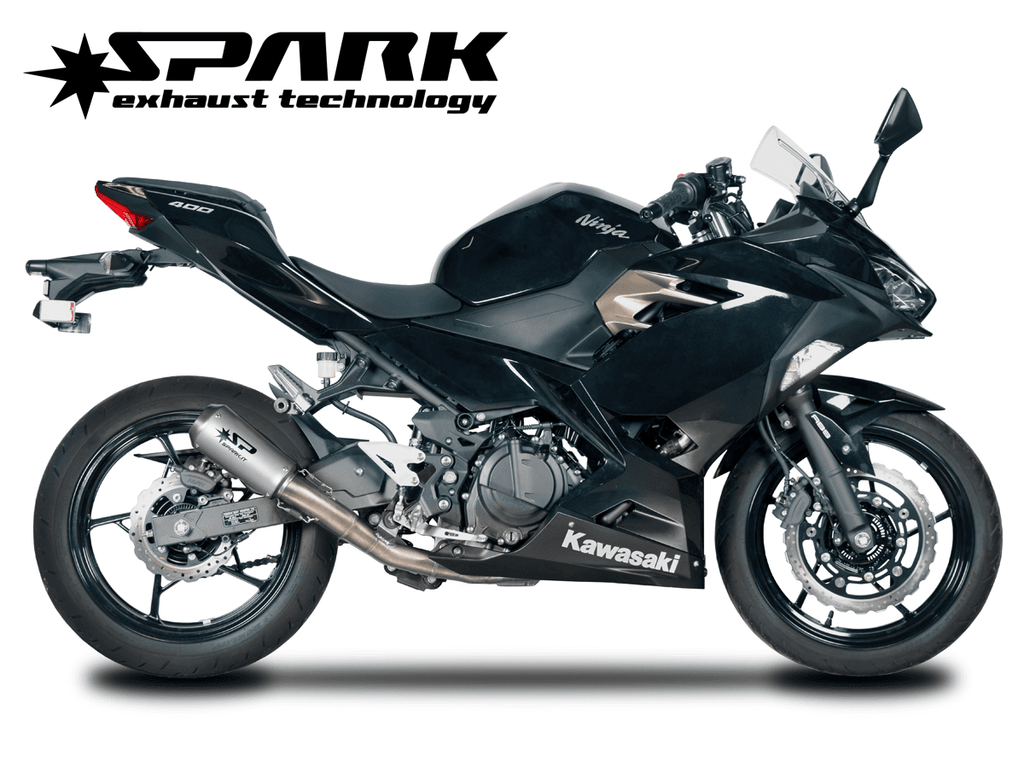 Spark Kawasaki Ninja 500 / 400 "GP" Full Exhaust System (Ninja 400 2018-2023 / Ninja 500 2024-2026)