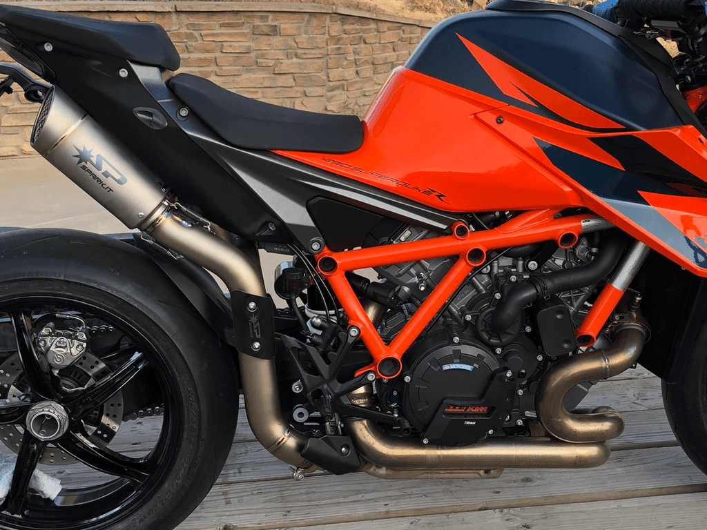 Spark KTM 1390 / 1290 Super Duke R / R Evo "Double Grid-O" Full Titanium Exhaust System (2020-2026)
