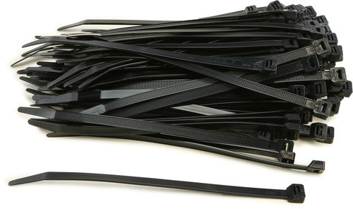 SP1 Black Nylon Cable Ties - SM-12044 100/PK