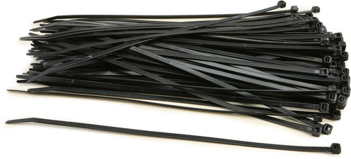 SP1 Black Nylon Cable Ties - SM-12045 100/PK