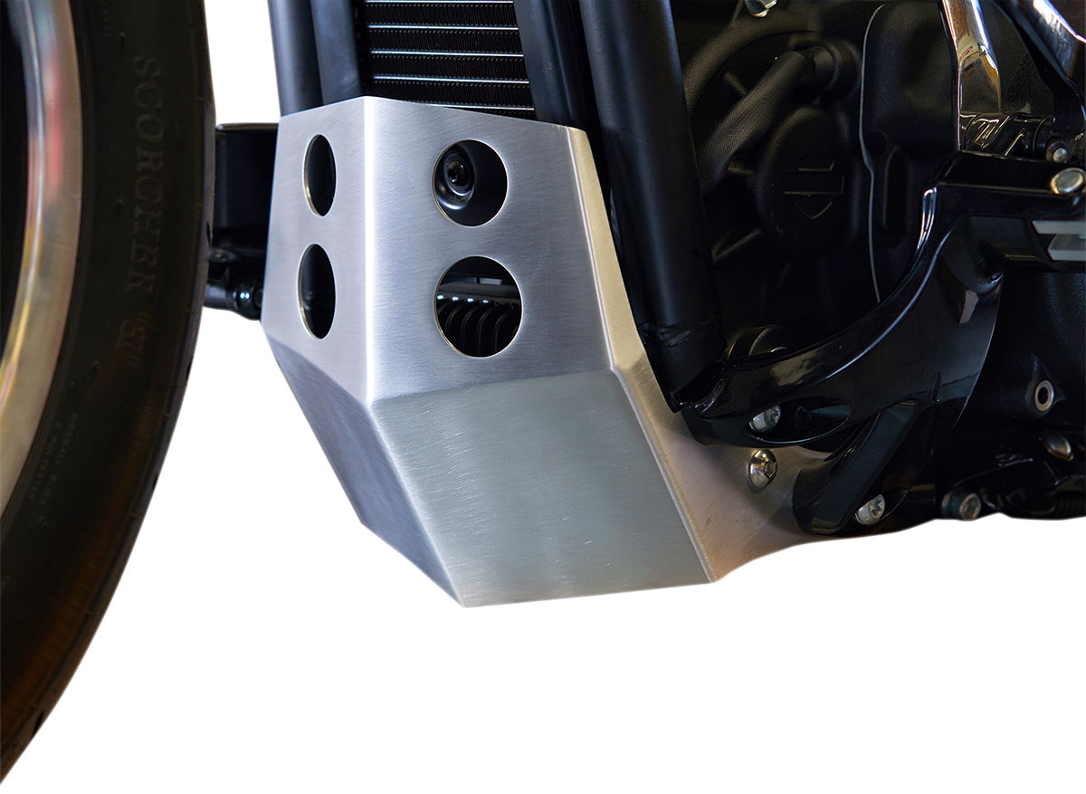 SPEED MERCHANT Skid Plate - Aluminum / Softail 0506-1260