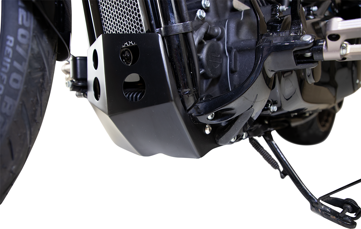 SPEED MERCHANT Skid Plate - Black / Softail 0506-1261
