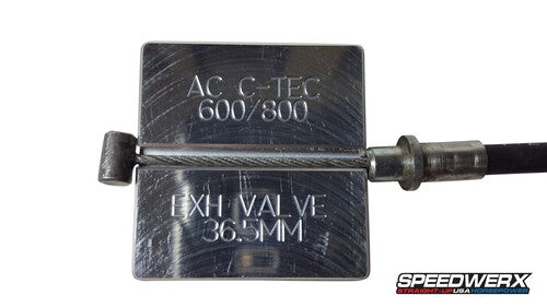 SPEEDWERX Exhaust Valve Cable Gauge - AC800-EVG