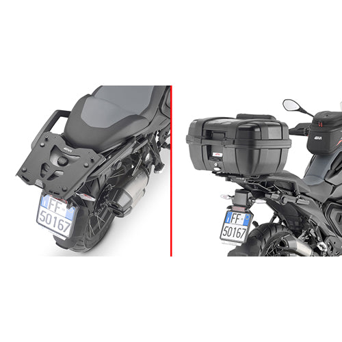 GIVI SRA5143 Monokey Rear Rack for BMW C 400 Gt, BMW C 400 X, and BMW R1300GS