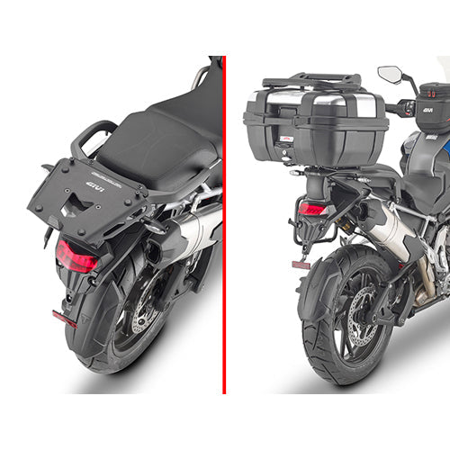 GIVI SRA6422 Monokey Rear Rack for Triumph Tiger 1200 GT, Triumph Tiger 1200 GT Explorer, and Triumph Tiger 1200 Rally Explorer