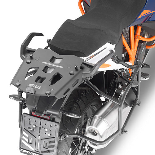 GIVI SRA7713 Monokey Rear Rack for KTM 1290 Super Adventure R, KTM 1290 Super Adventure S, and KTM 1390 Super Adventure S