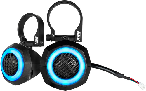 SSV WORKS SSV Universal 1" Cage-Pod Tweeters w/RGB Ring - UTL-TWTR