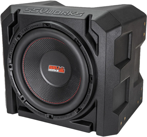 SSV WORKS UNIVERSAL SUB BOX W/10" SUB/NO AMP - US-10