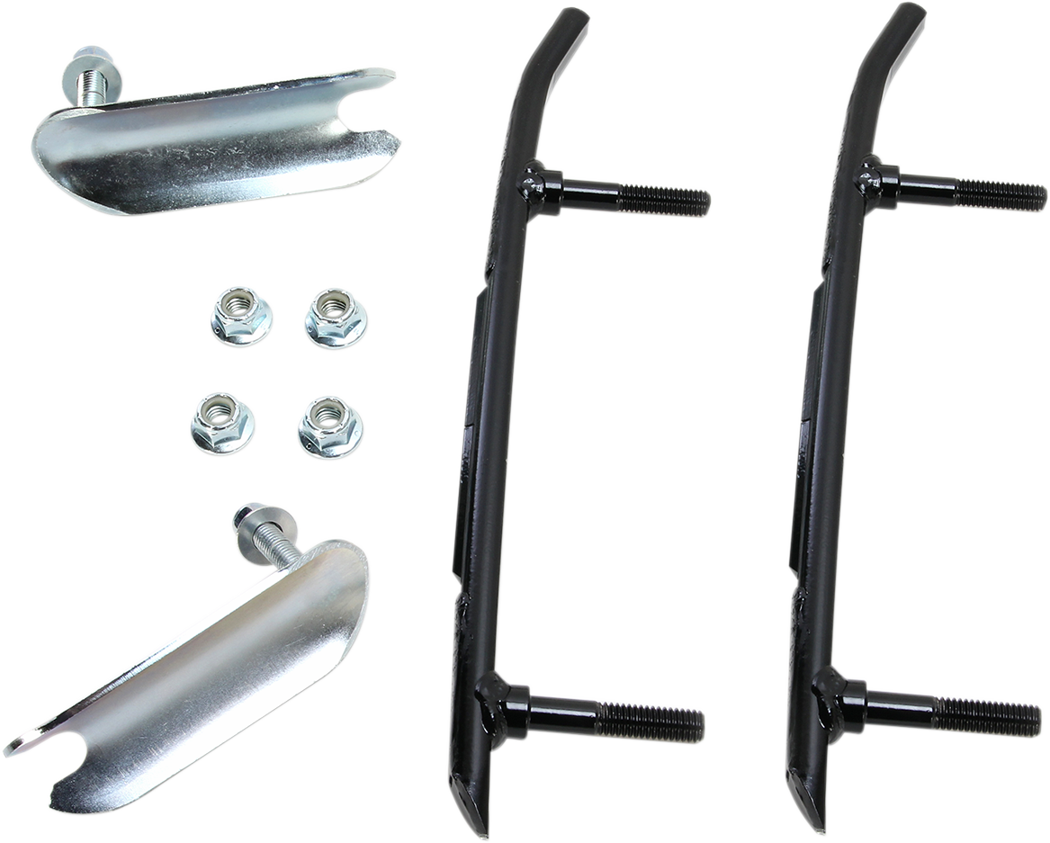STARTING LINE PRODUCTS Packed Snow Carbide Runners and Keel Blades for SLP Skis - Packed Snow Carbide/Keel Blade Combo 4612-0260