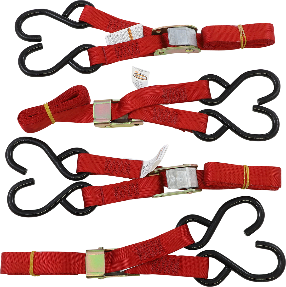STEADYMATE 1" X 6' Tie-Downs with Cam Buckles - Tie-Down / 1" x 6' 3920-0267