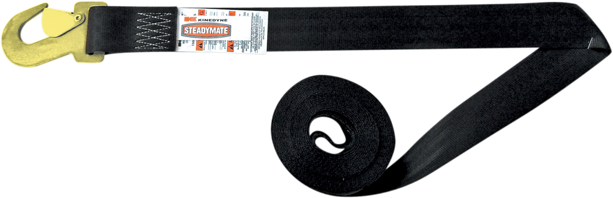 STEADYMATE Boat Winch Strap - Winch Strap / Snap Hook / 2" x 20' 3920-0277