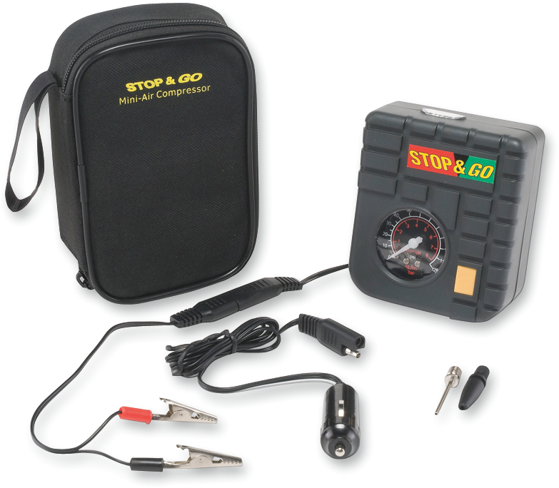 STOP & GO INTERNATIONAL Mini Air Compressor - Air Compressor / Mini 0363-0040