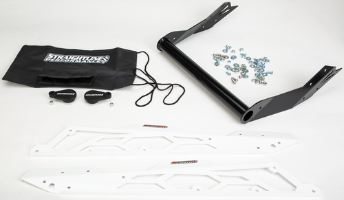 STRAIGHTLINE Hide 'N' Go Rear Bumper - 183-234-WHITE